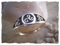 Mittelalterliche Ringe aus 925er Silber, mit...
