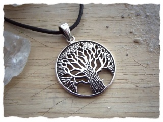 Amulett "Lebensbaum" aus 925er Silber