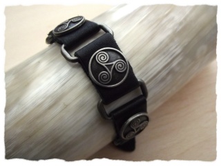 Keltisches Armband Schwarz