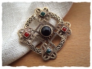 Brosche "Keltisches Kreuz"