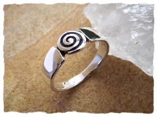 Silberring &quot;Spirale&quot;