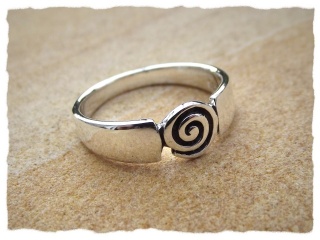 Silberring &quot;Spirale&quot; 48/15