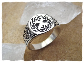 Ring "Weltenbaum" aus Silber