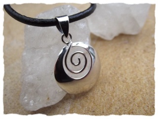 Amulett "Spirale" aus Silber