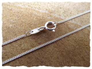 D&uuml;nne Halskette aus 925er Silber 50cm