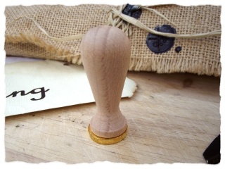 Kleiner Siegelstempel "Lilie"