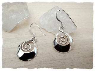 Ohrhänger "Spirale" aus Silber