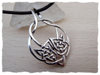Silberanhänger "Keltischer Knoten"