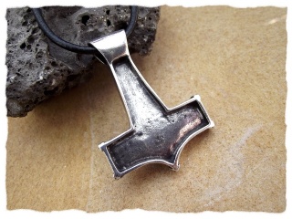 Silberanhänger "Thors Hammer"
