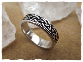 Ring "Keltischer Knoten" aus Silber 52/16.5