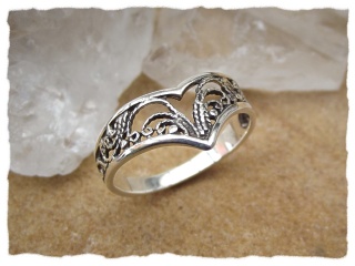 Ring "Diadem" aus 925er Silber