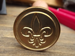 Siegelset "Fleur de Lys"