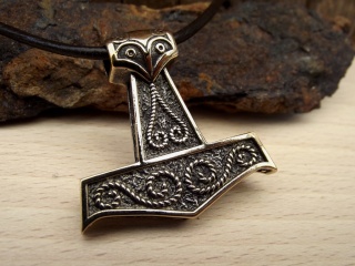 Bronzeanhänger  "Thors Hammer"