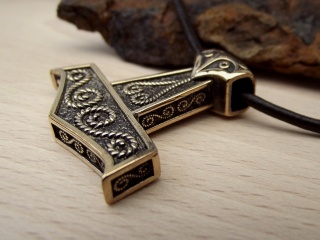 Bronzeanhänger  "Thors Hammer"