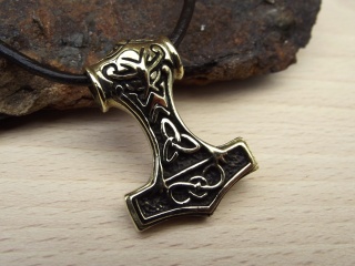 Thors Hammer Anhänger aus Bronze