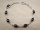 Schmales Silberarmband mit Sterndiopsid Black Star