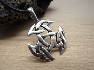 Amulett Keltischer Knoten aus Silber