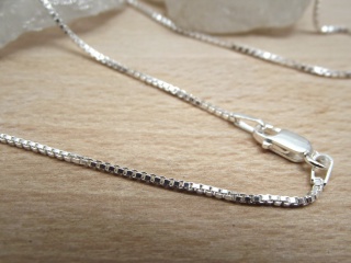 Schmale Venezianerkette 56cm aus Silber